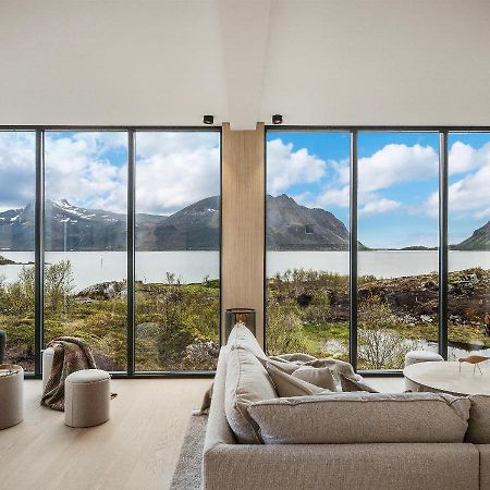 New! Luxury Cabin In Beautiful Lofoten Kleppstad Extérieur photo
