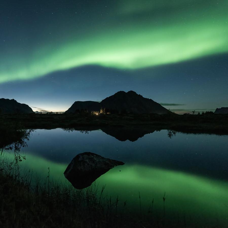 New! Luxury Cabin In Beautiful Lofoten Kleppstad Extérieur photo