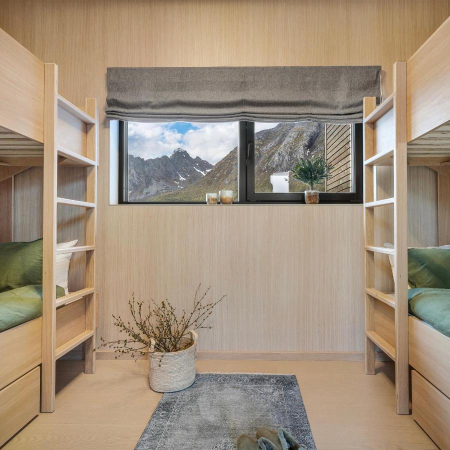 New! Luxury Cabin In Beautiful Lofoten Kleppstad Extérieur photo